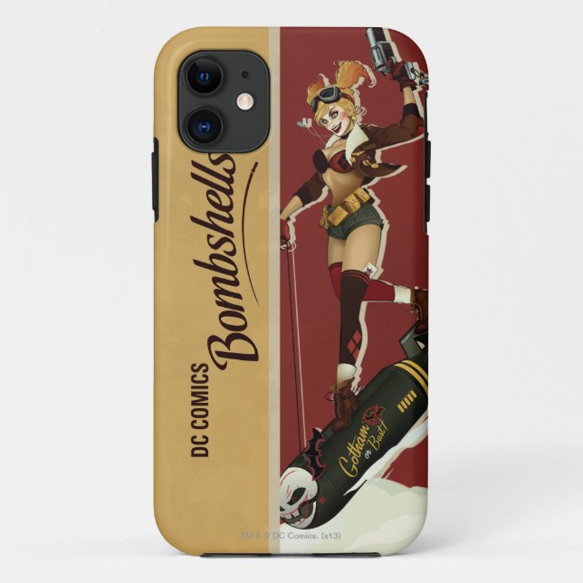 Capa Para iPhone Da Case-Mate Harley Quinn Bombshell Pinup (Verso)