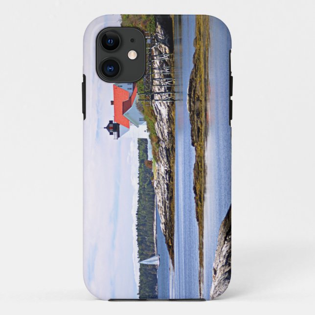 Capa Para iPhone Da Case-Mate Hendricks Head Lighthouse, Maine iPhone 5/5S Case (Verso)