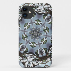 Capa Para iPhone Da Case-Mate Hexágono de Folhas da Selva e Flores Tropicais