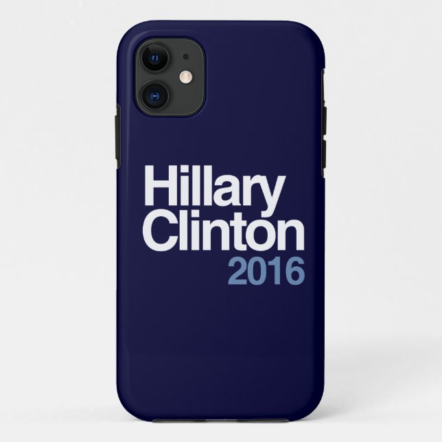 CAPA PARA iPhone DA Case-Mate HILLARY CLINTON 2016 SIMPLES (Verso)