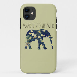 Capa Para iPhone Da Case-Mate Hipster da margarida do Wanderlust da silhueta do