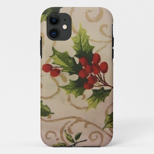 Capa Para iPhone Da Case-Mate Holly Berries (Verso)