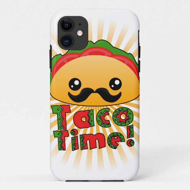Capa Para iPhone Da Case-Mate Hora do Taco (Verso)