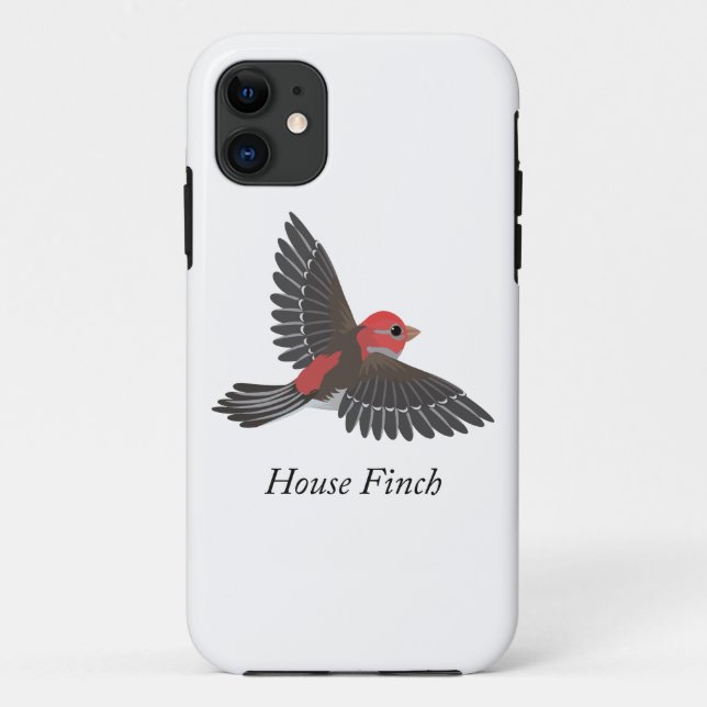 Capa Para iPhone Da Case-Mate House Finch (Verso)