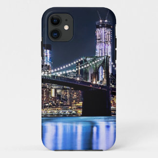 Capa Para iPhone Da Case-Mate Ideia da reflexão da ponte de Brooklyn de New York