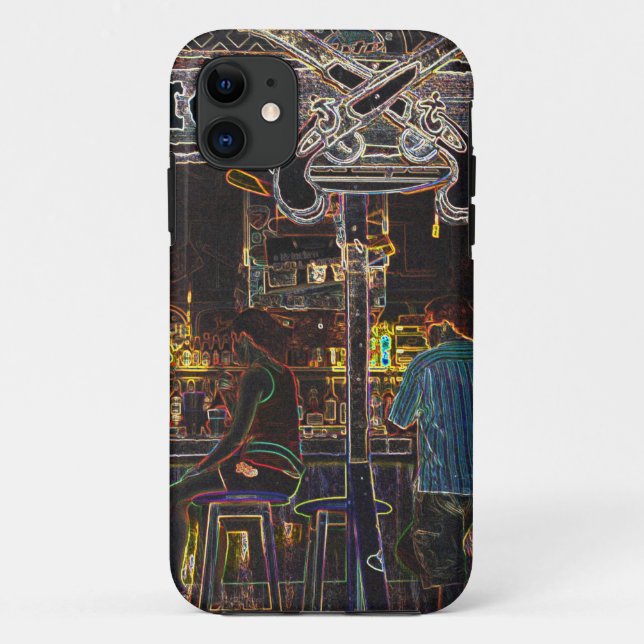 Capa Para iPhone Da Case-Mate Ilha de Grand Cayman de Calico Jack (Verso)