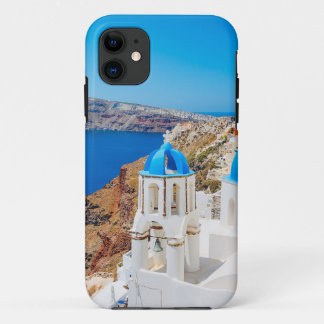 Capa Para iPhone Da Case-Mate Ilha de Santorini - Caldera, piscina