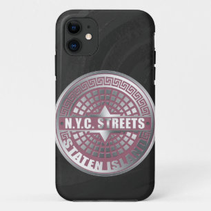 Capa Para iPhone Da Case-Mate Ilha Staten Cobrir Manhole