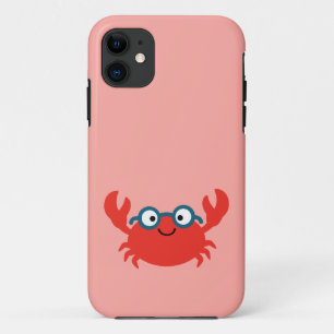 Capa Para iPhone Da Case-Mate Ilustração bonito do caranguejo de Specky