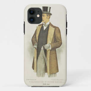 Capa Para iPhone Da Case-Mate Ilustração do traje britânico, bar. pelo John