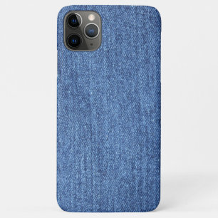 Capa Para iPhone Da Case-Mate Imagem de aparência de textura branca azul de deni
