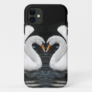 Capa Para iPhone Da Case-Mate Imagem invertida branca das cisnes mudas