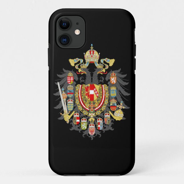 Capa Para iPhone Da Case-Mate Império de Áustria Hungria (Verso)