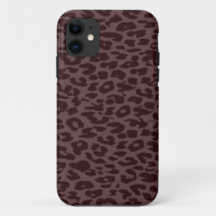 Capa Para iPhone Da Case-Mate Impressão animal vindimada do leopardo (castanho e