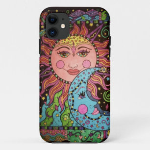 Capa Para iPhone Da Case-Mate Impressão celestial de Sun e de lua