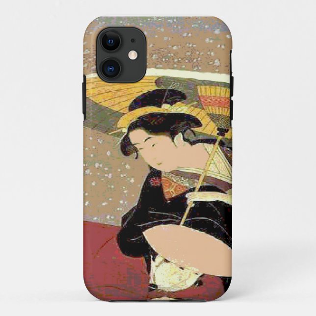 Capa Para iPhone Da Case-Mate Impressão da face da mulher japonesa (Verso)