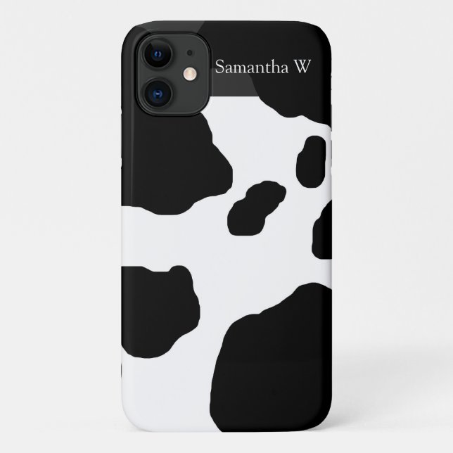 Capa Para iPhone Da Case-Mate Impressão da vaca do divertimento personalizado (Verso)