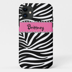 Capa Para iPhone Da Case-Mate Impressão da zebra & caso de Iphone 5 da caixa do