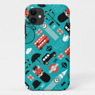 Capa Para iPhone Da Case-Mate Impressão de ilustração retrô do ícone do viagem d