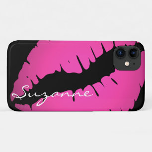 Capa Para iPhone Da Case-Mate Impressão de Lábios de de cor rosa personalizado