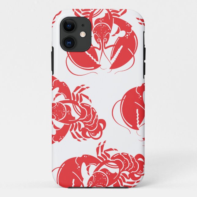 Capa Para iPhone Da Case-Mate impressão de lagosta (Verso)