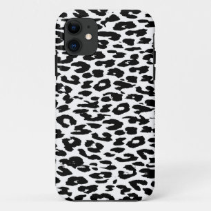 Capa Para iPhone Da Case-Mate Impressão de Leopardo Preto e Branco