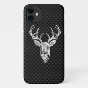 Capa Para iPhone Da Case-Mate Impressão de veados de prata com estilo de fibra 