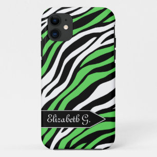 Capa Para iPhone Da Case-Mate Impressão de Verde limão Zebra Mix iPhone 5 Case