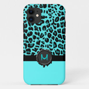 Capa Para iPhone Da Case-Mate Impressão Monograma de Turquesa Jaguar 5 Caso