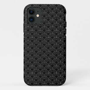 Capa Para iPhone Da Case-Mate Impressão preto & branco de mini sakura da onda