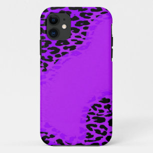 Capa Para iPhone Da Case-Mate Impressão retro-leopardo e design roxa moderna
