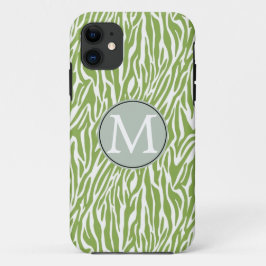 Capa Para iPhone Da Case-Mate Impressão Safari Zebra Verde