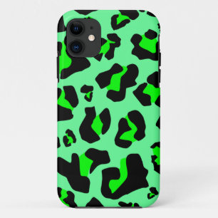 Capa Para iPhone Da Case-Mate Impressão verde impressionante do leopardo - caso