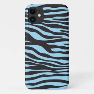 Capa Para iPhone Da Case-Mate Impressão Zebra, Bandas Zebra, Zebra Azul, Selva