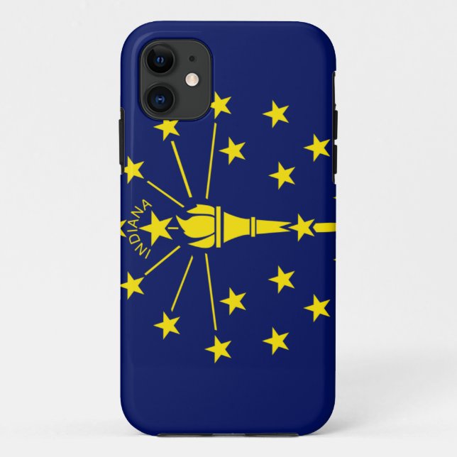 Capa Para iPhone Da Case-Mate Indiana Flag (Verso)