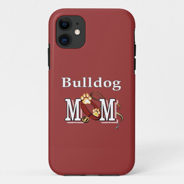 Capa Para iPhone Da Case-Mate Inglês Bulldog Mãe Oferta (Verso)