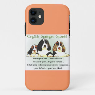 Capa Para iPhone Da Case-Mate Inglês Springer Spaniel Heritage of Love