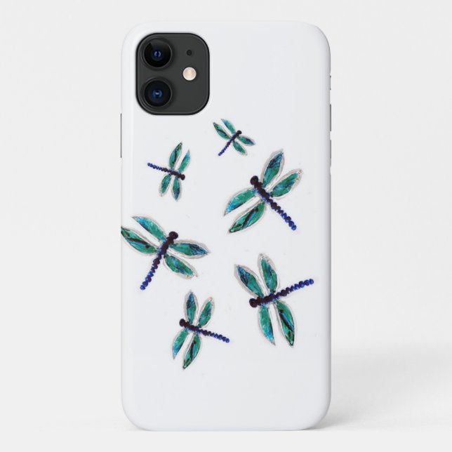 Capa Para iPhone Da Case-Mate Insetos Dançantes de Dragonfly (Verso)