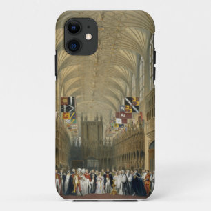 Capa Para iPhone Da Case-Mate Interior da capela de St George, 1838 (litho da
