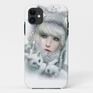Capa Para iPhone Da Case-Mate Inverno do gatinho