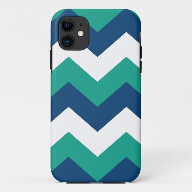 Capa Para iPhone Da Case-Mate iPhone 2013 azul esmeralda do verão de Monaco (Verso)