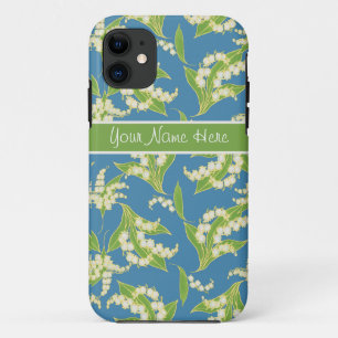 Capa Para iPhone Da Case-Mate iPhone 5/5s Xtreme Case Lily of the Valley, Blue