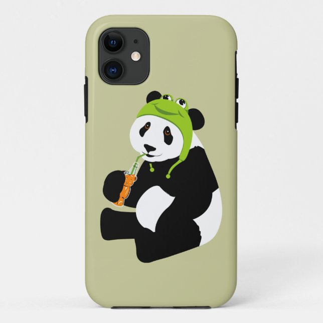 Capa Para iPhone Da Case-Mate Iphone 5 do chapéu do sapo da panda (Verso)