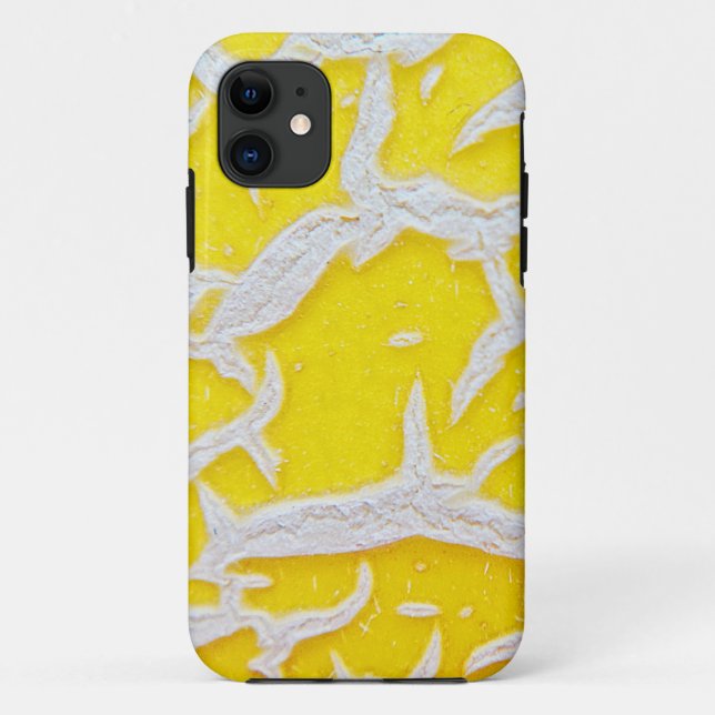 Capa Para iPhone Da Case-Mate iPhone 5 Hülle gelb-weisses Melonenmuster (Verso)