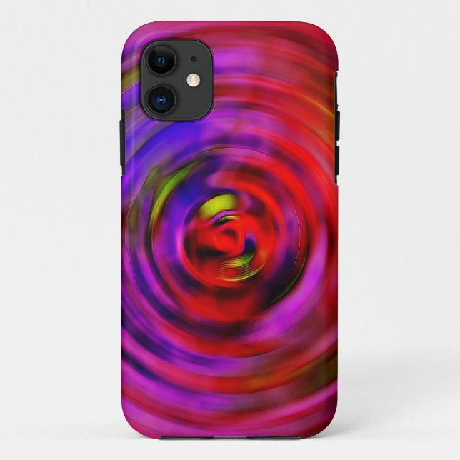 Capa Para iPhone Da Case-Mate iPhone 5 Mal Há Espiral Rosa Quente (Verso)