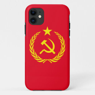 Capa Para iPhone Da Case-Mate iPhone comunista 5/5S da bandeira da guerra fria -