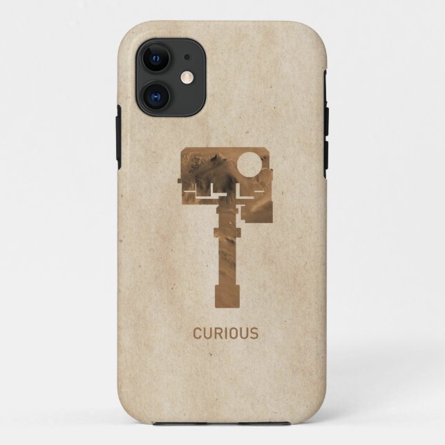Capa Para iPhone Da Case-Mate iPhone curioso - Brown (Verso)