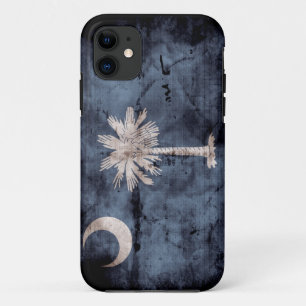 Capa Para iPhone Da Case-Mate iPhone da bandeira de South Carolina do vintage 5