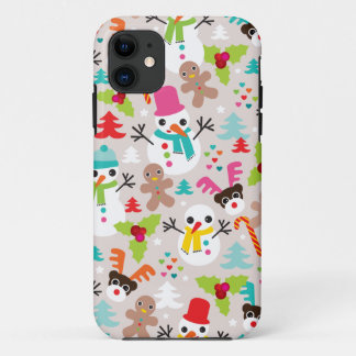 Capa Para iPhone Da Case-Mate Iphone da ilustração do Natal do país das