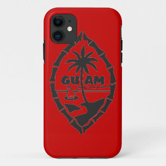 Capa Para iPhone Da Case-Mate Iphone de bambu 5 do caso do selo de Guam